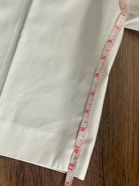 Brooks Brothers Women's Cream-White Bermuda Shorts - Picture 9 of 11